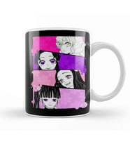 Demon Slayer Girls Poster Cuute Pink Kupa Bardak Porselen