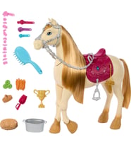 Barbie Barbie The Great Horse Chase, Horse Moves, Dances & Blinks Eyesinden Esinlenen Sesler, Müzik  (Çok Renkli)