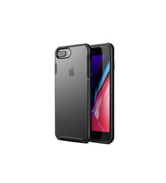 Apple iPhone 8 Plus Uyumlu Kılıf Zore Volks Kapak (Siyah)