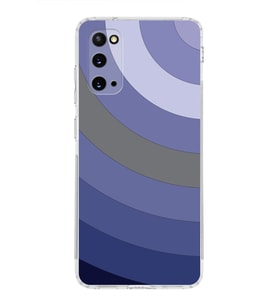 Samsung Galaxy S20  Kamera Korumalı Kapak Renk Cümbüşü Tasarımlı  Şeffaf  Kılıf