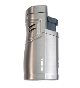 Cohiba 4 Torch Pürmüz Delici Gunmetal Metal Puro Çakmağı