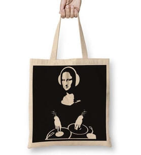 DJ Mona Lisa Bez Çanta Uzun Saplı