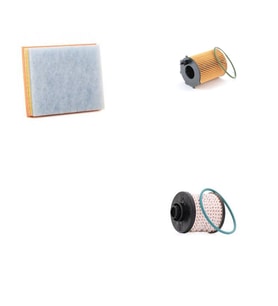 Bosch Filtre Bakım Seti Peugeot 208 1.6 BlueHDI Dizel 100 Beygir Hava + Yağ f. + Yakıt Filtre Bosch