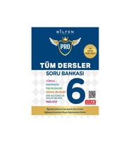 Bilfen Yayıncılık 6. Sınıf Pro Tüm Dersler Soru Bankası Maarif Modeli Müfredat