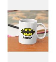 Batman Beyaz Kupa