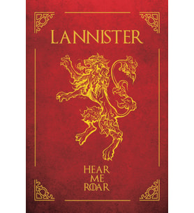 Lannister Aslan Armalı Kupa Bardak – Kırmızı Tasarım