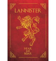 Lannister Aslan Armalı Kupa Bardak – Kırmızı Tasarım