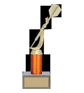 ODAK KUPA - Figürlü Kupalar - Dart Figürlü Kupalar FG-003 A - 28 cm