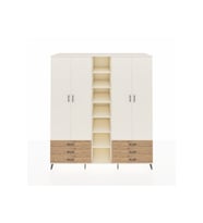Kronos Dolap 13 Raflı 6 Çekmeceli 2 Askılı 220x59x243 Aytaşı-Aytaşı/Çam
