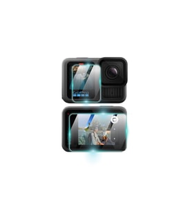 GOPRO HERO13 Kamera için 9H Nano IPG ProActive Ekran Koruyucu (2 Adet Büyük, 1 Adet Küçük Ekran)