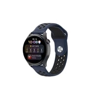 Watch 22Mm Spor Delikli Kordon (Saat Değildir) - Lacivert-Siyah