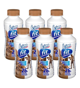 İcim Fit Protein Kahveli Sut 400 ml x 6 Adet