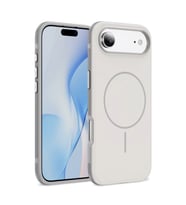 iPhone 17 Air Uyumlu Magsafe Destekli Manyetik Telefon Kılıfı – Darbe Emici, Kaymaz (Gri)
