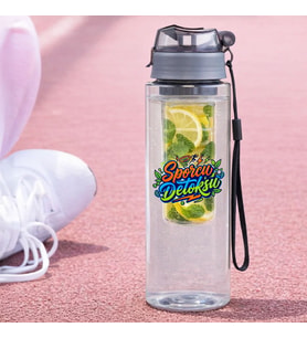 BK Gift Detoks Tasarımlı Süzgeç Hazneli Suluk 800 ml -5, BPA İçermeyen Detoks Matara