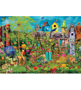 KS Games 1500 Parça Summer Garden Puzzle Aimee Stewart