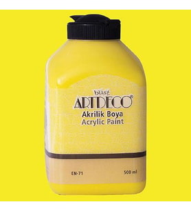 Artdeco Akrilik Boya 500 ml. 3602 KOYU SARI 