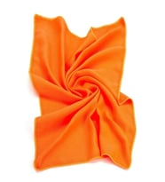%100 MİCROFİBER BAKLAVA DESEN CAM BEZİ TURUNCU 50X70 APM