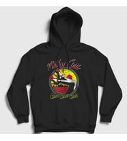 Presmono Unisex Siyah Girls V2 Mötley Crüe Kapüşonlu Sweatshirt 167210tt