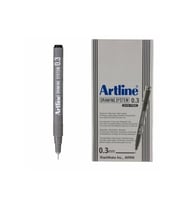 Artline Çizim Kalemi Drawing System 0.03 MM Uç Siyah (12 Li Paket)