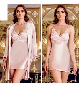 SATEN GECELİK SABAHLIK TAKIM