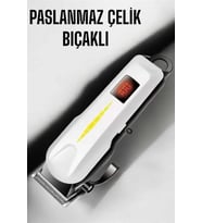 Tıraş Makinesi Profesyonel Saç Ve Sakal Kesme Milim Ayarlı Dijital Göstergeli