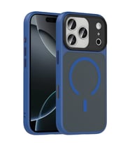 Mey İthalat® iPhone 17 Pro Megane Magsafe Kapak - Lacivert