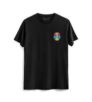 Lion Resimli Dijital Baskılı  Siyah Tshirt