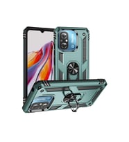 Northcity Xiaomi Redmi 12C Kılıf Sofya Yüzüklü Silikon Kapak - Yeşil