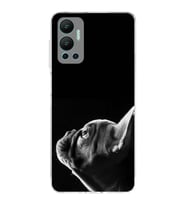 PrintiFy İnfinix Hot 12 ile Uyumlu Köpek 1 Kamera Korumalı Şeffaf Kılıf