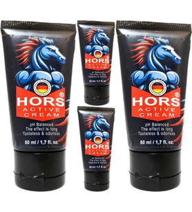 Süper Hors Active Cream 50 ml Erkek Özel 4 Adet