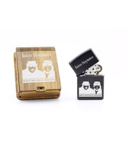 Kişiye Özel Zippo Tarzı Benzinli Metal Çakmak - Zeki Alasya ve Metin Akpınar Temalı