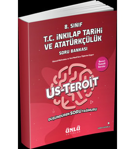 8. Sınıf T.C. İnkılap Tarihi ve Atatürkçülük Us-Teroit Soru Bankası Ünlü Yayıncılık