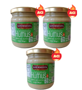 Jalapenolu Humus 210 cc x 3 Adet