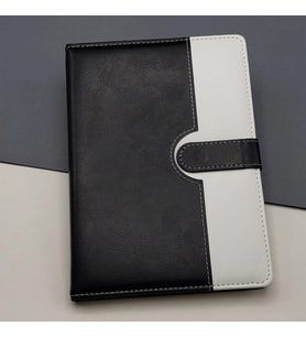 Tarihsiz Ajanda Defter Siyah Beyaz Renk