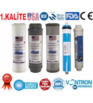 İhlas Aura Cebilon Uyumlu 5li Filtre Seti - USA - NSF