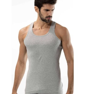 3 adet Tutku Ribana Spor Erkek Gri Atlet 0118