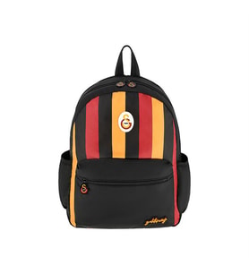 Galatasaray Sarı-Kırmızı-Siyah Çubuklu Sırt Çantası 25568