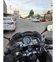 MOTOCAM Honda CBF 1000 Ön Cam 2010-2013 Model 40cm Şeffaf Renkli 4mm