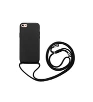 Apple iPhone 7 Uyumlu Kılıf Zore Ropi Kapak (Siyah)