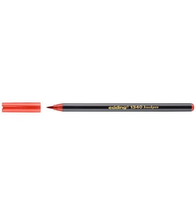 Edding 1340 Brushpen Fırça Uçlu Kalem KIRMIZI 