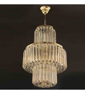 Avize Çarşısı Leon Gold renkli, Kristal Taşlı, BS.2993-78-40