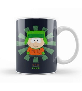 South Park Kyle Retro Japanese Kupa Bardak Porselen