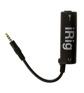 Irig Multimedya Ses Arayüzü  Mobil Kayıt Cihazı Gitar ve Bas İçin