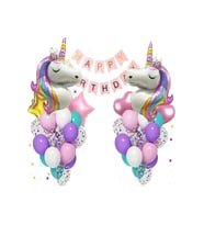 Çıtıpıtıstore Unicorn Doğum Günü Balon Seti