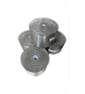 Folyolu Kauçuk Sünger 15cmx10metre 9mm Yapışkanlı Araç Oto Ses Isı Yalıtım Bandı (Çok Renkli)