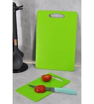 Kesme Tahtası Plastik 2'li Yeşil