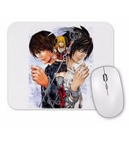 Death Note Anime L Yagami Light Apple Ryuk Mouse Pad