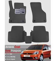 FORD FİESTA (2002-2008) Uyumlu EVA Paspas Tam Set–Araca Özel,Su Geçirmez,Kolay Montaj
