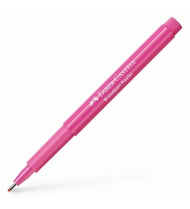 FABER CASTELL 1554 BROADPEN 0.8mm. KEÇE UÇLU KALEM   PASTEL PEMBE