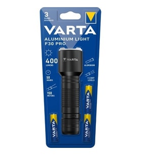 VARTA Alüminium Light F30 El Feneri (Siyah)